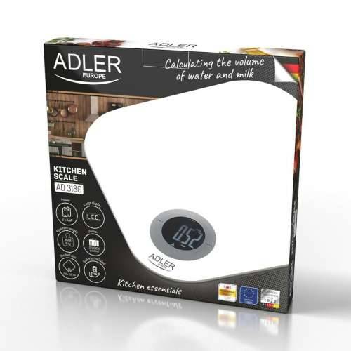 kuhinjsku vagu Adler AD 3180 Bijela 10 kg Cijena