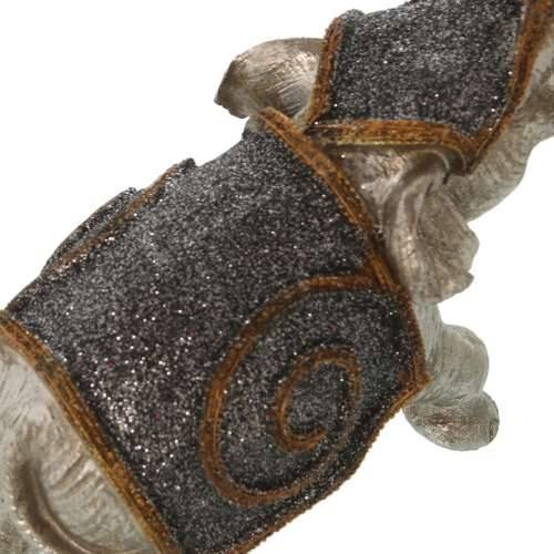 Ukrasna figura Alexandra House Living Srebrna Plastika Slon 12 x 24 x 23 cm Cijena