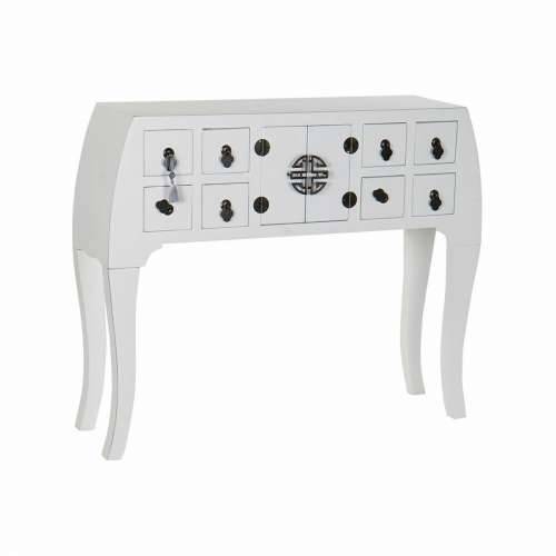 Hodnik DKD Home Decor Bijela Srebrna 98 x 26 x 80 cm Cijena