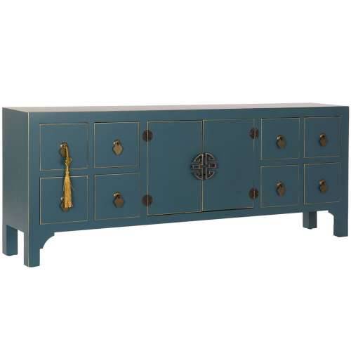 Namještaj za TV kabinet DKD Home Decor Jela Tamno plava Drvo MDF 130 x 24 x 51 cm Cijena