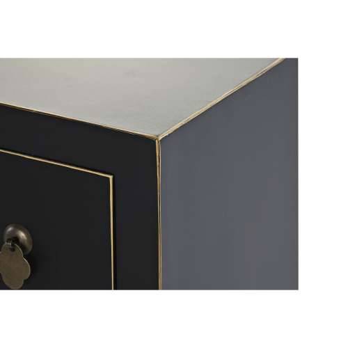 Namještaj za TV kabinet DKD Home Decor Crna Orijentalno Bijela zlatan Bijela/Crna Metal Jela Drvo MDF 130 x 26 x 51 cm Cijena
