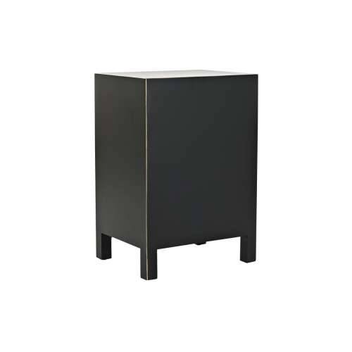 Noćni ormarić DKD Home Decor Bijela Crna zlatan Jela Drvo MDF 45 x 36 x 66 cm Cijena