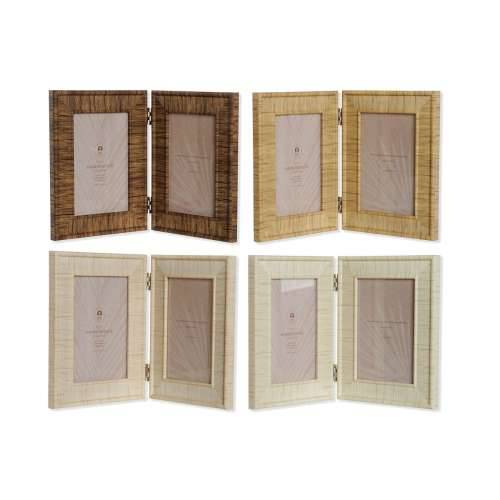 Okvir za sliku Home ESPRIT Smeđa Bež Prirodno Bjelokost Kristal polistiren Skandinavski 31 X 2 X 21 cm (4 kom.) Cijena