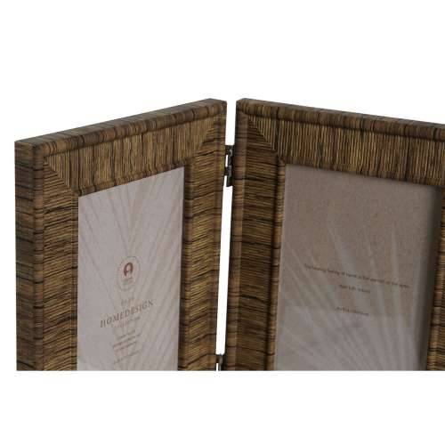 Okvir za sliku Home ESPRIT Smeđa Bež Prirodno Bjelokost Kristal polistiren Skandinavski 31 X 2 X 21 cm (4 kom.) Cijena