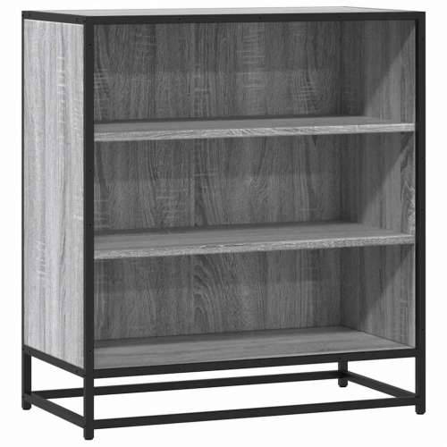 Komoda boja hrasta sonome 68x35x76 cm konstruirano drvo metal - Sivi hrast sonoma 1 Cijena