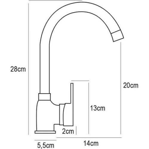 Kitchen Tap Pyramis 090 923 501 Vanilija Cijena