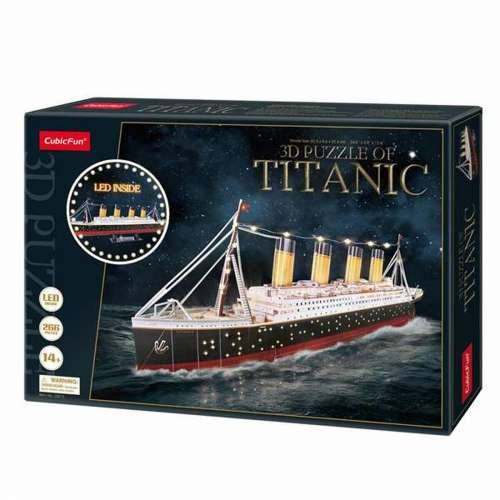 Drvene Dječje Puzzle CubicFun Titanic 3D 266 Dijelovi Cijena