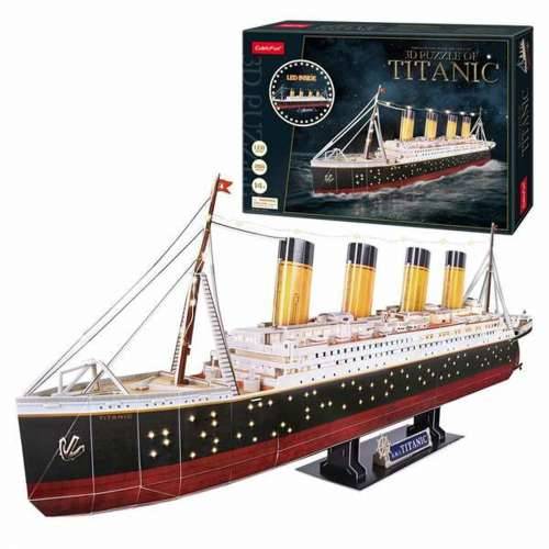 Drvene Dječje Puzzle CubicFun Titanic 3D 266 Dijelovi Cijena