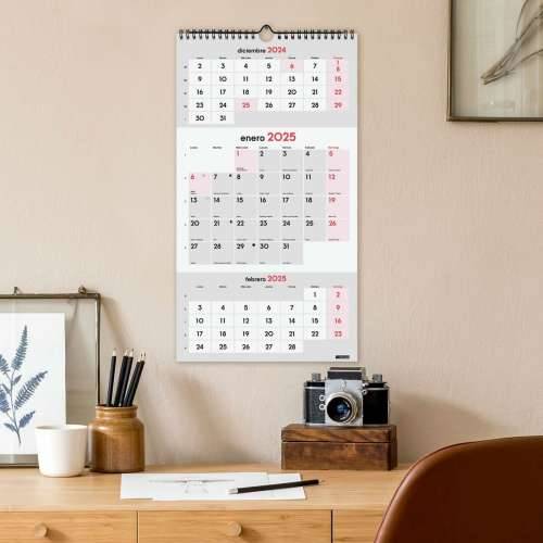 Zidni kalendar Finocam Papir 2025 23,6 x 43 cm Cijena