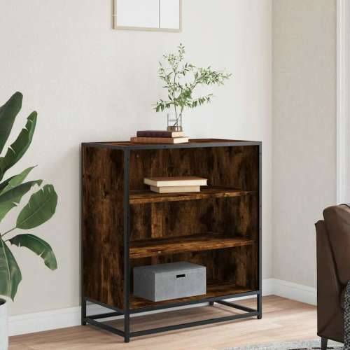 Komoda boja hrasta 68x35x76 cm konstruirano drvo i metal - Dimljeni hrast 1 Cijena