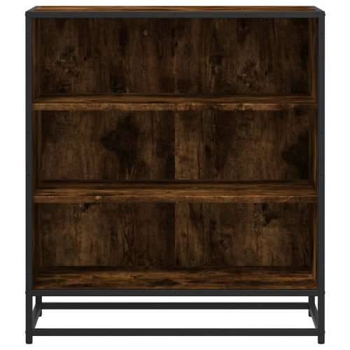 Komoda boja hrasta 68x35x76 cm konstruirano drvo i metal - Dimljeni hrast 1 Cijena