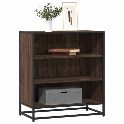 Komoda boja hrasta 68x35x76 cm konstruirano drvo i metal - Smeđi hrast 1 Cijena