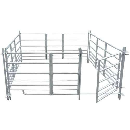 Ovčarnik s četiri panela od galvaniziranog čelika 183 x 183 x 92 cm    Cijena