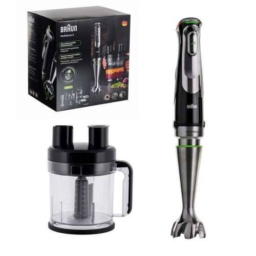 Mikser u posudi Braun MQ9195XLI Crna 1200 W 500 ml Cijena