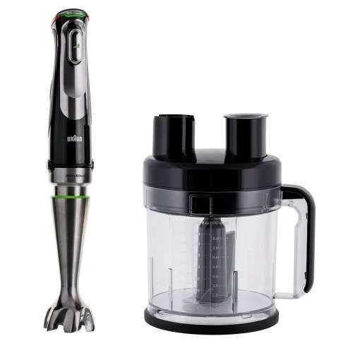 Mikser u posudi Braun MQ9195XLI Crna 1200 W 500 ml Cijena
