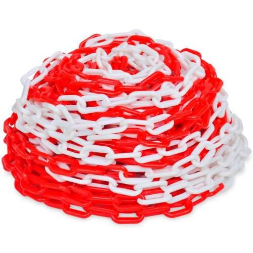 Plastični crveno-bijeli lanac upozorenja 30 m  Cijena