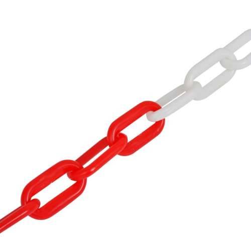 Plastični crveno-bijeli lanac upozorenja 30 m  Cijena