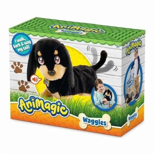 Plišane igračke Animagic Waggles on the go sa zvukom Smeđa Cijena