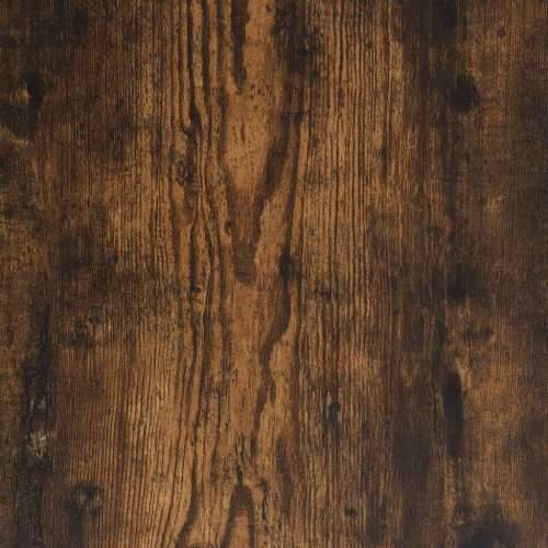 Komoda boja hrasta 35,5x35x76 cm konstruirano drvo i metal - Dimljeni hrast 1 Cijena