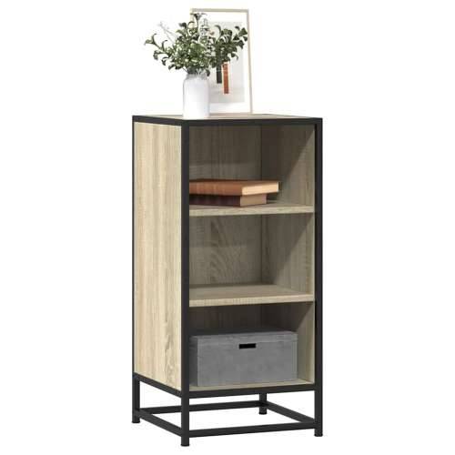 Komoda boja hrasta 35,5 x 35 x 76 cm konstruirano drvo i metal - sonoma hrast 1 Cijena