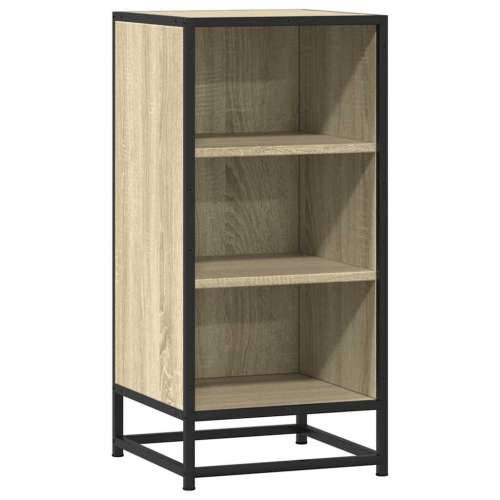 Komoda boja hrasta 35,5 x 35 x 76 cm konstruirano drvo i metal - sonoma hrast 1 Cijena
