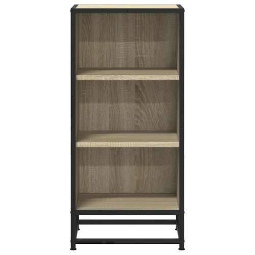 Komoda boja hrasta 35,5 x 35 x 76 cm konstruirano drvo i metal - sonoma hrast 1 Cijena