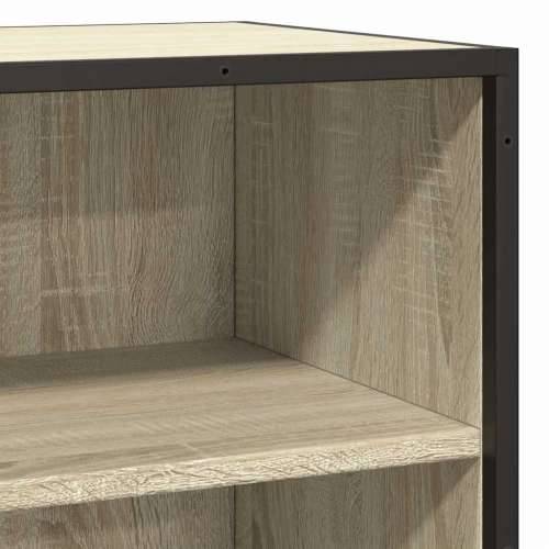 Komoda boja hrasta 35,5 x 35 x 76 cm konstruirano drvo i metal - sonoma hrast 1 Cijena