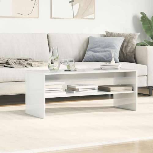 TV ormarić od iverice visoki sjaj bijeli 100 x 40 x 40 cm - Visoko sjajno bijela 100 x 40 x 40 cm 1 Cijena