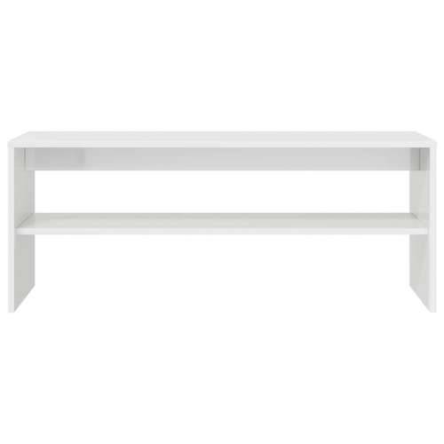 TV ormarić od iverice visoki sjaj bijeli 100 x 40 x 40 cm - Visoko sjajno bijela 100 x 40 x 40 cm 1 Cijena