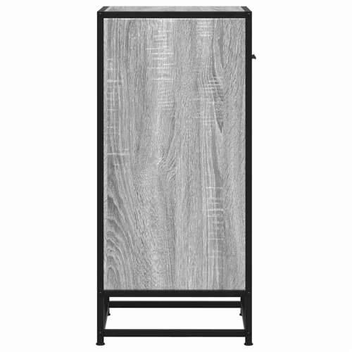 Komoda boja hrasta sonome 35,5x35x76 cm konstruirano drvo metal - Sivi hrast sonoma 1 Cijena