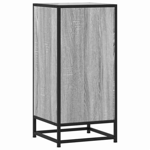Komoda boja hrasta sonome 35,5x35x76 cm konstruirano drvo metal - Sivi hrast sonoma 1 Cijena