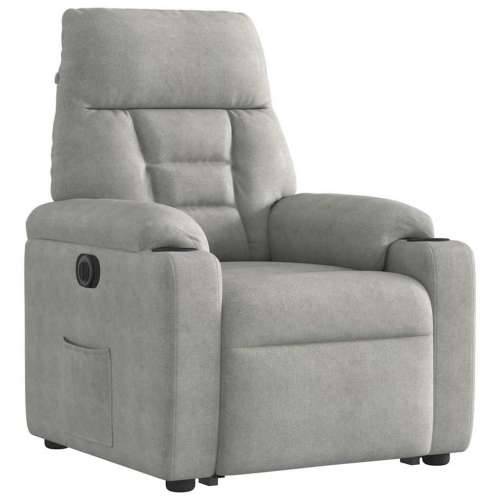 Električni naslonjač na podizanje svijetlosivi - Svjetlosiva 1 electric reclining function Ne Cijena