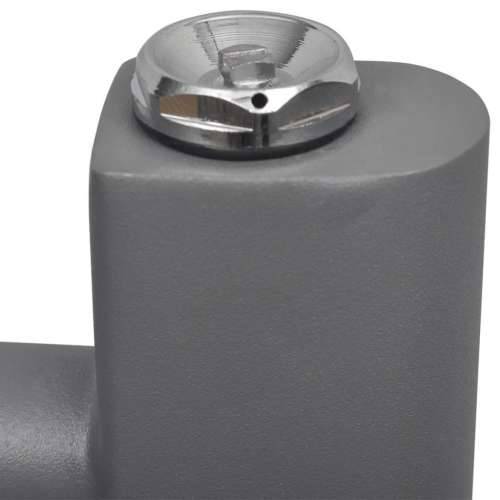 Sivi kupaonski radijator za centralno grijanje ravni 500 x 764 mm Cijena