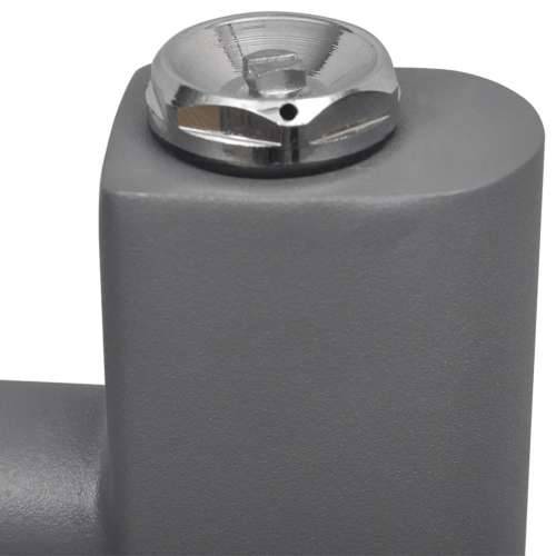 Sivi kupaonski radijator za centralno grijanje ravni 600 x 1160 mm Cijena