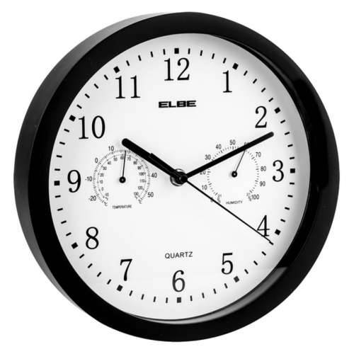 Zidni sat ELBE RP-1005-N Bijela/Crna Cijena
