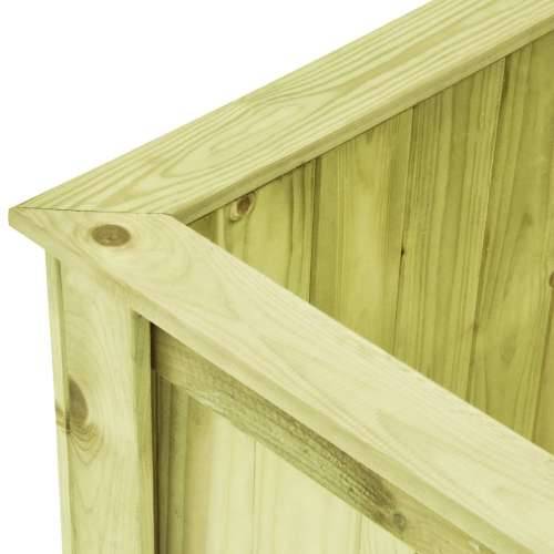 Povišena gredica 100 x 50 x 50 cm od impregnirane borovine - 100 x 50 x 50 cm 1 Cijena