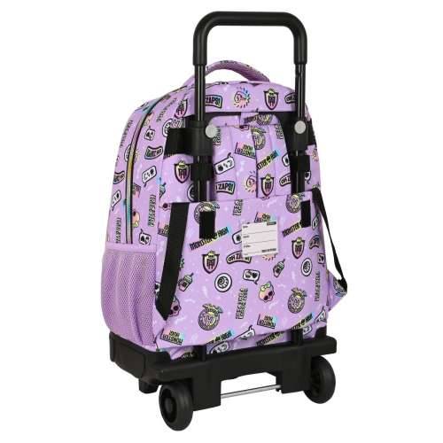Školski Ruksak s Kotačima Monster High Best boos Lila 33 X 45 X 22 cm Cijena