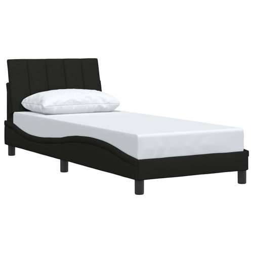 Okvir za krevet bez madraca crni 90x200cm od tkanine - Crna 90 x 200 cm Cijena
