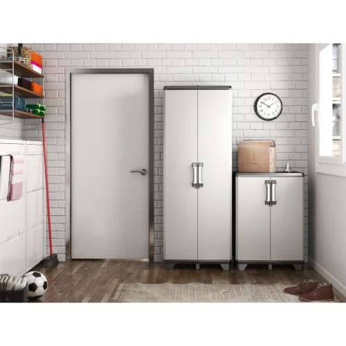 Keter višenamjenski ormarić za pohranu Gear crno-sivi 182 cm - 68 x 39 x 182 cm (3 police) 1 Cijena