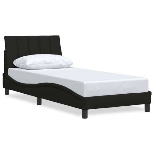 Okvir za krevet bez madraca crni 90x190cm od tkanine - Crna 90 x 190 cm Cijena