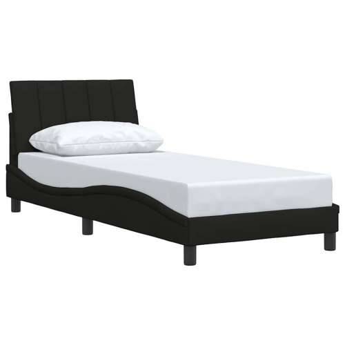 Okvir za krevet bez madraca crni 90x190cm od tkanine - Crna 90 x 190 cm Cijena
