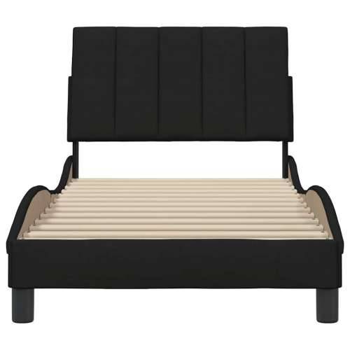 Okvir za krevet bez madraca crni 90x190cm od tkanine - Crna 90 x 190 cm Cijena