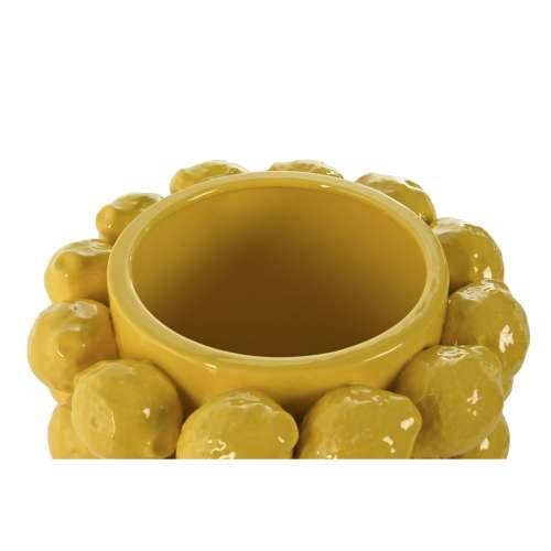 Stolni ukras Home ESPRIT Rumena Keramika Gres Keramika Limun Tropsko 28 x 28 x 20 cm Cijena