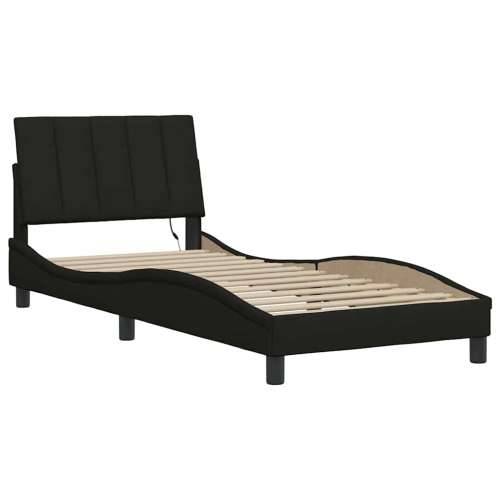 Okvir za krevet bez madraca crni 80x200cm od tkanine - Crna 80 x 200 cm Cijena