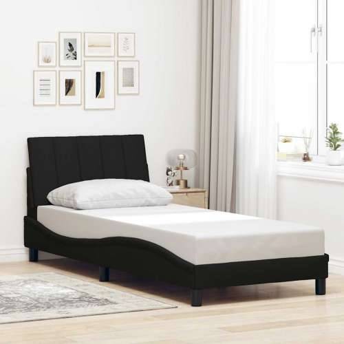 Okvir za krevet bez madraca crni 80x200cm od tkanine - Crna 80 x 200 cm Cijena