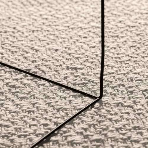 Tepih ZIZUR 200 x 200 cm s izgledom jute unutarnji i vanjski - Krema 200 x 200 cm Pravokutno Cijena
