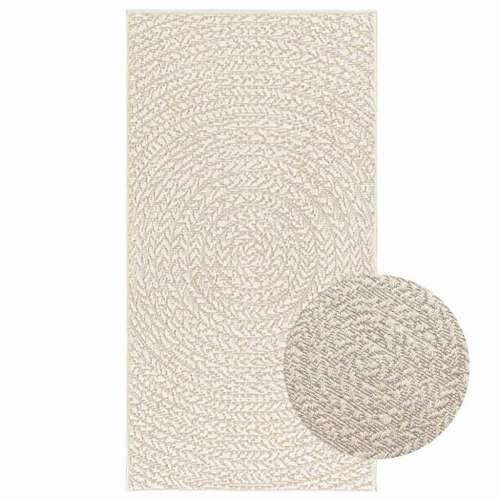 Tepih ZIZUR 60 x 110 cm s izgledom jute unutarnji i vanjski - Krema 60 x 110 cm Okruglo Cijena