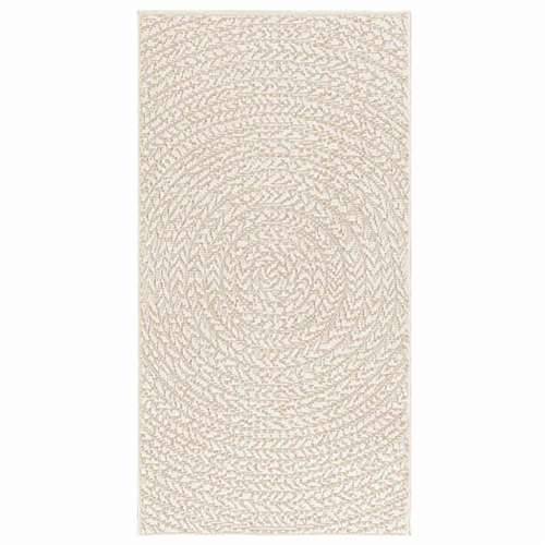 Tepih ZIZUR 60 x 110 cm s izgledom jute unutarnji i vanjski - Krema 60 x 110 cm Okruglo Cijena