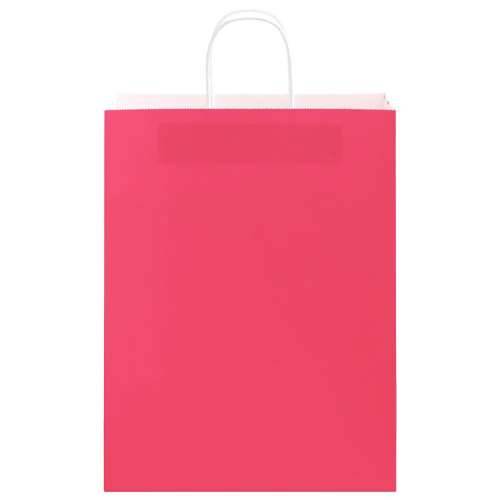 Papirnate vrećice 50 kom s ručkama ružičaste 32x12x42 cm - Ružičasta 32 x 12 x 42 cm 50 Cijena