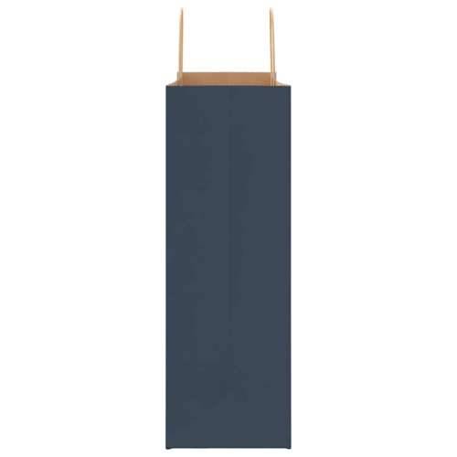 Papirnate vrećice 50 kom s ručkama plave 45x17x48 cm - Plava 45 x 17 x 48 cm 50 Cijena